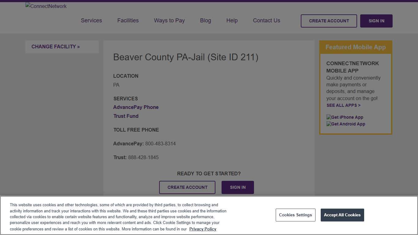 Beaver County PA-Jail ConnectNetwork